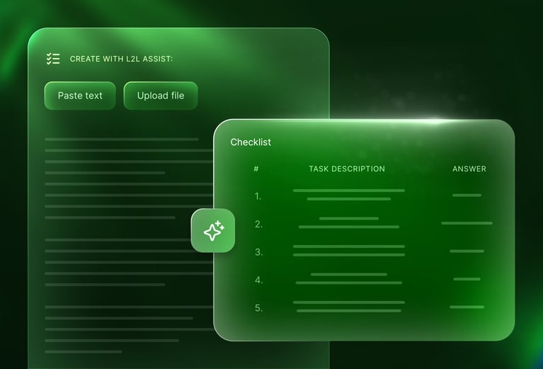 Say Goodbye to Manual Data Entry with AI-Powered Transcription for Checklists and Guides
