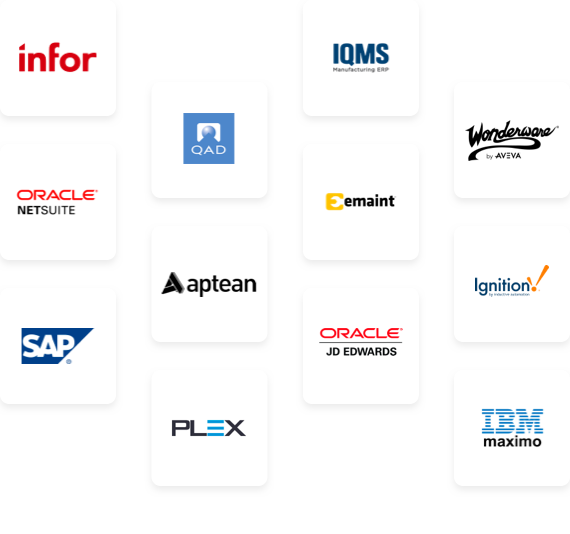 ERP Integrations Header