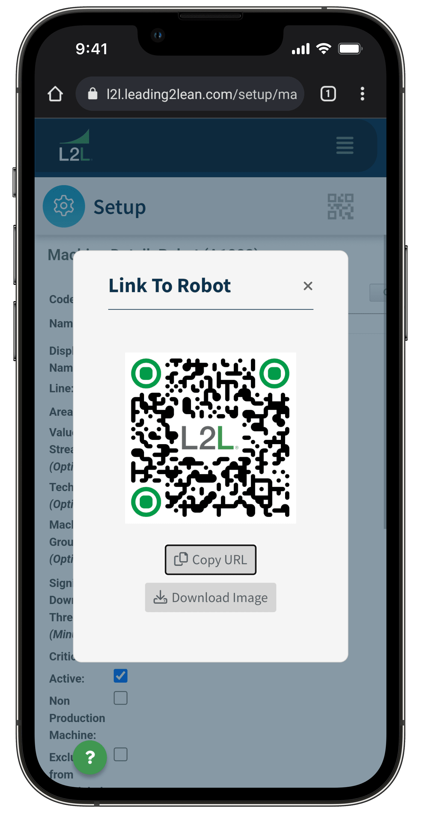 QR Code iPhone 13