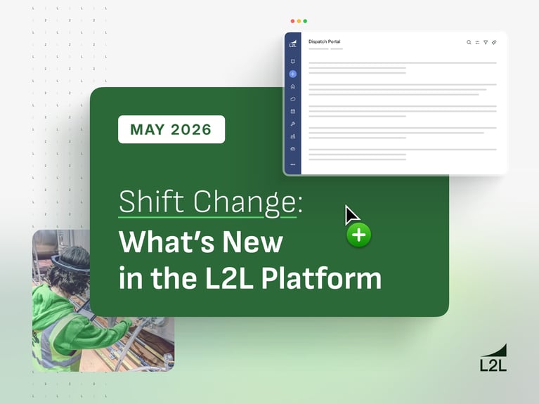 Shift Change: What's New in L2L May 2026