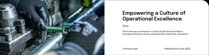 5S Standard Operating Procedures