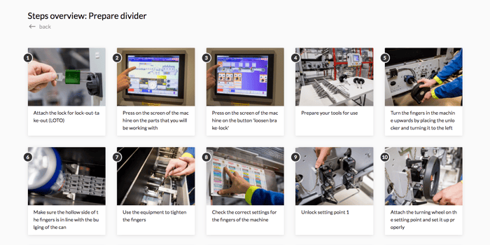 standard work process