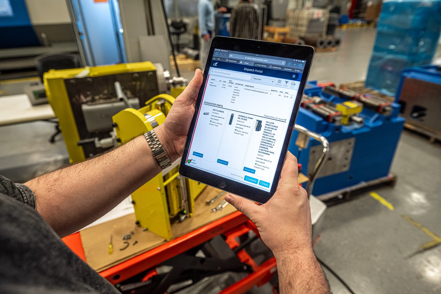 spare parts tracking software