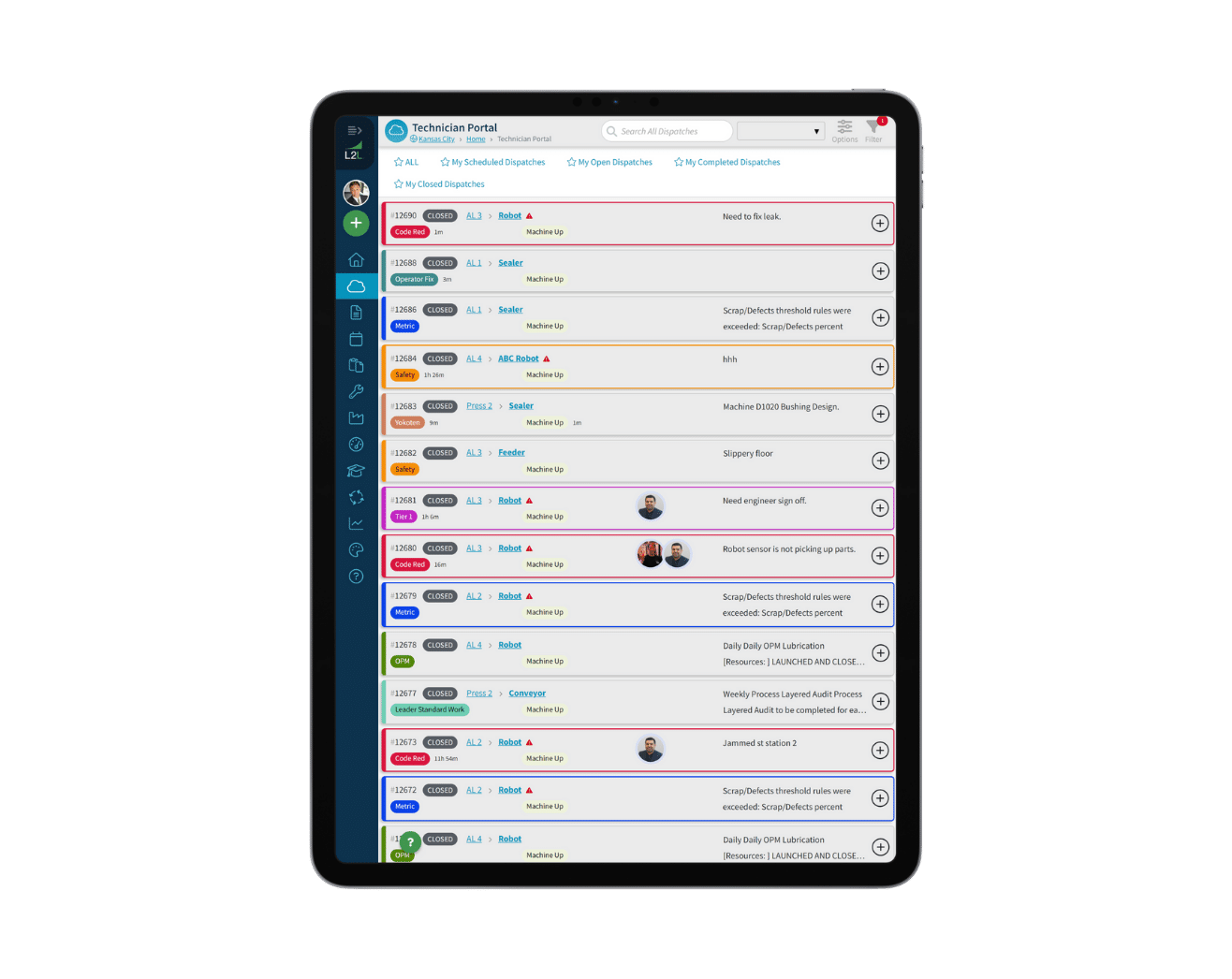 Machine Dashboard