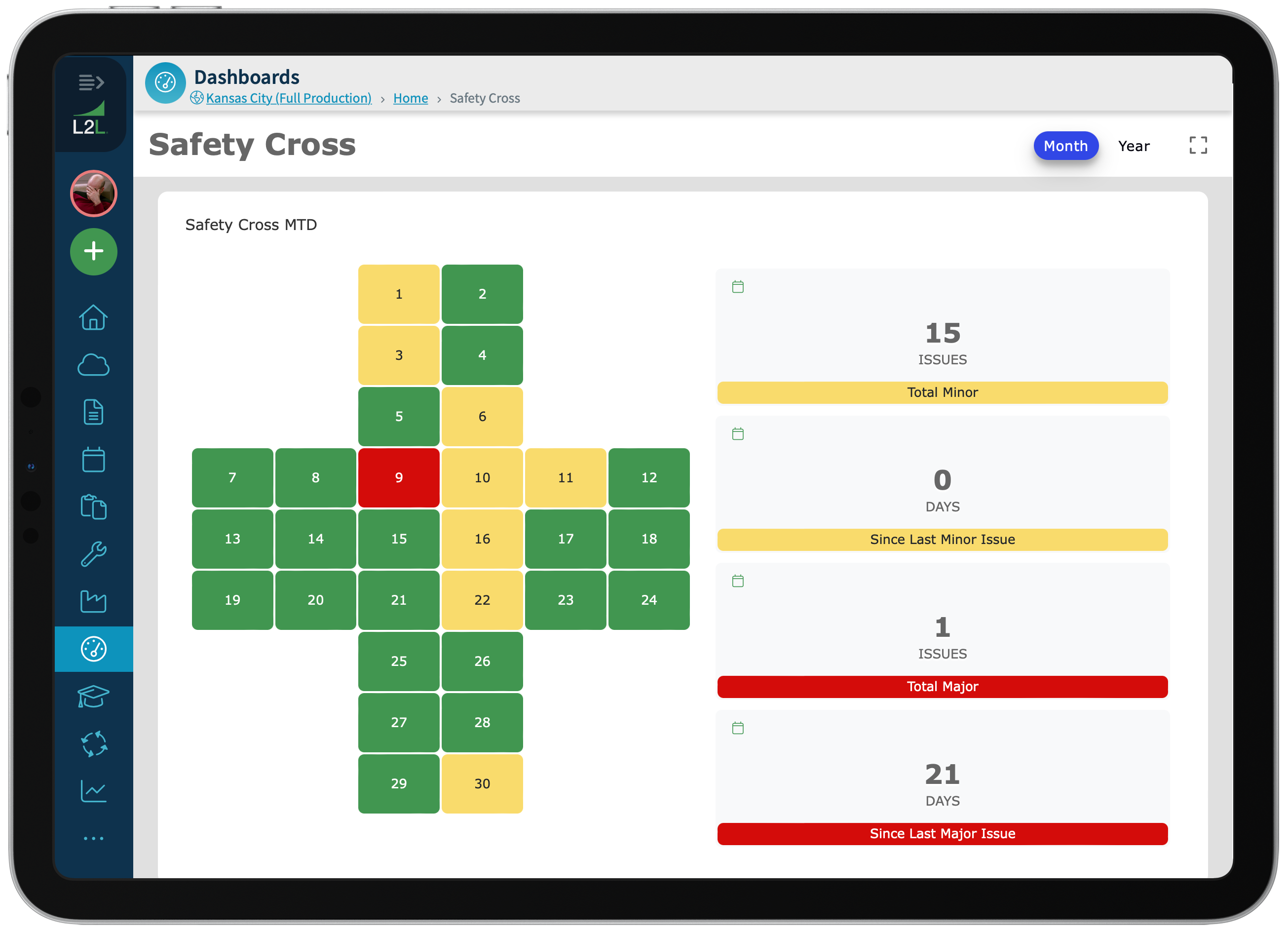 Safety Cross Dashboard (3)