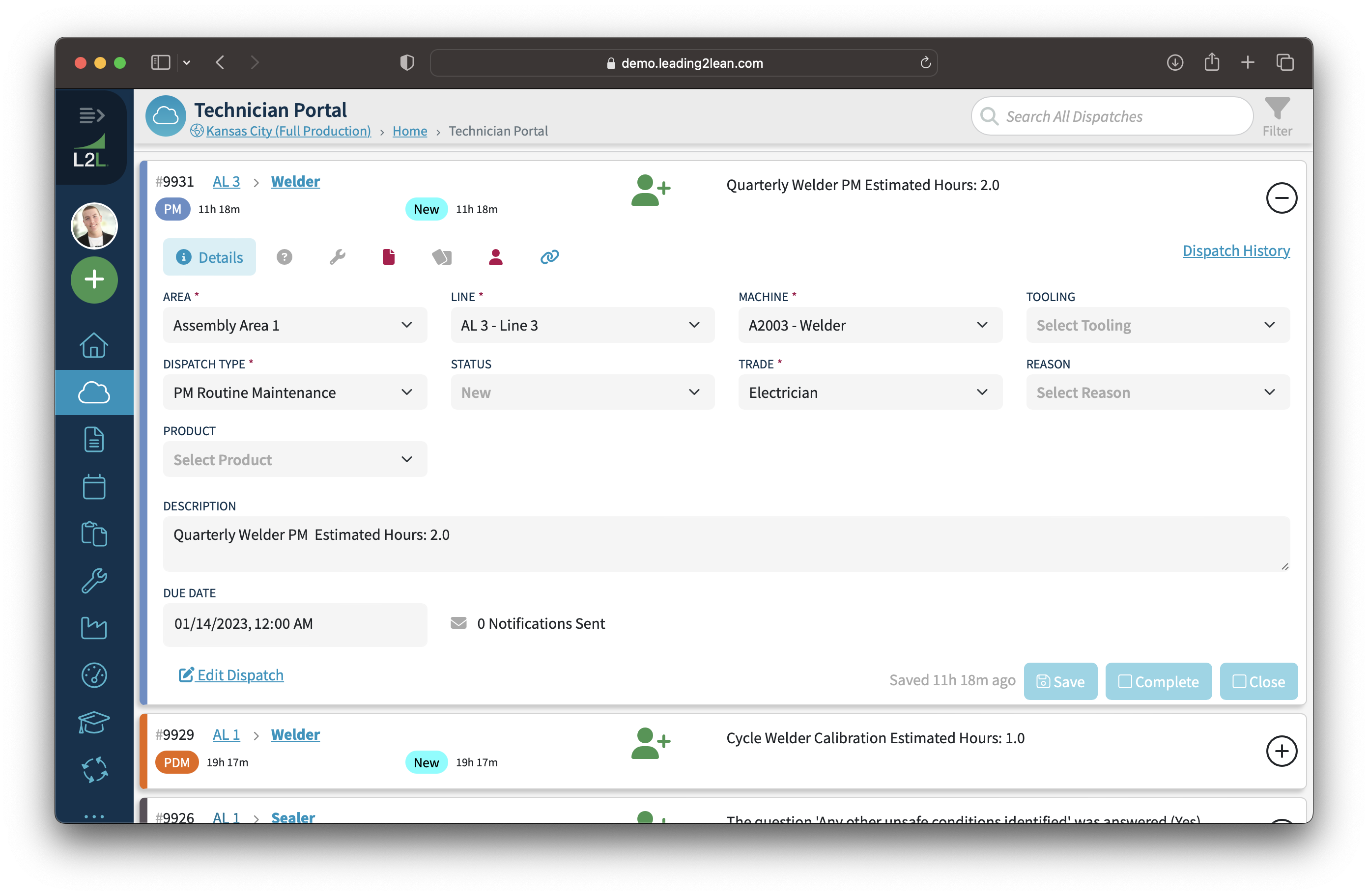 Technician Portal Expanded (1)