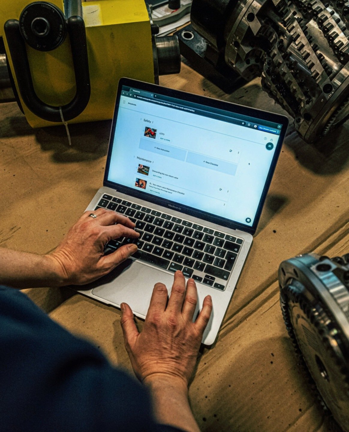 digital work instructions Capture silent knowledge